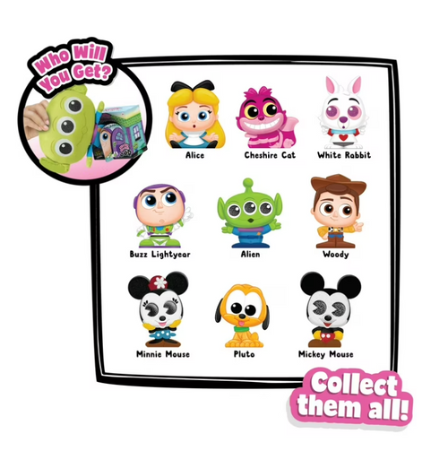 Disney Doorables Puffables Plush Assortment, Styles May Vary