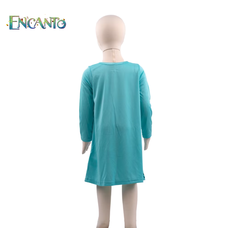 Disney Encanto Mirabel Toddler Girl Nightgown Long Sleeve Kids Pajamas