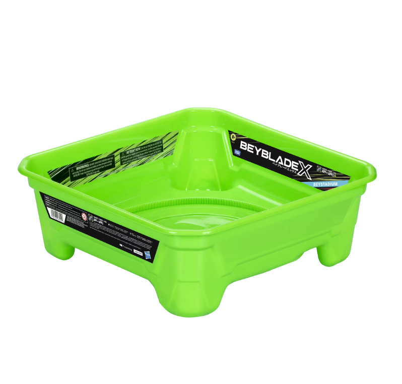 Beyblade X Beystadium Green Battle Arena for Spinning Top-Toys (Requires Top & Launcher – Sold Separately)