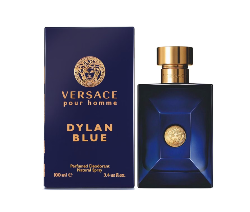 Versace Pour Homme Dylan Blue Perfumed Deodorant Natural Spray 3.4 oz