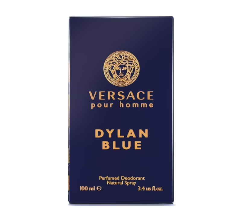 Versace Pour Homme Dylan Blue Perfumed Deodorant Natural Spray 3.4 oz