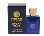 Versace Dylan Blue Mini Eau De Toilette, Cologne for Men, 0.17 Oz