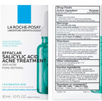 La Roche-Posay Effaclar Salicylic Acid Acne Serum, Pore Minimizing Acne Treatment with Niacinamide, 1.0 fl oz