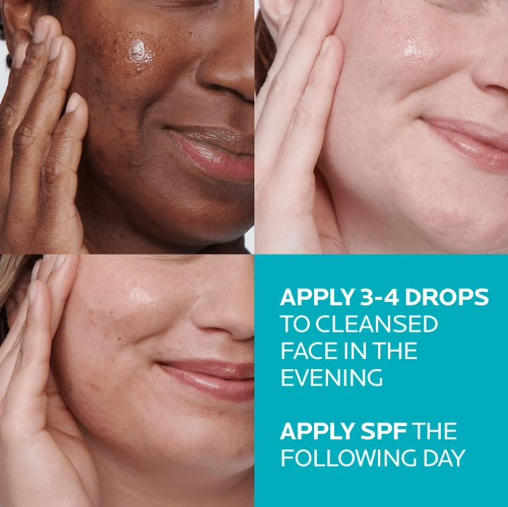 La Roche-Posay Effaclar Salicylic Acid Acne Serum, Pore Minimizing Acne Treatment with Niacinamide, 1.0 fl oz