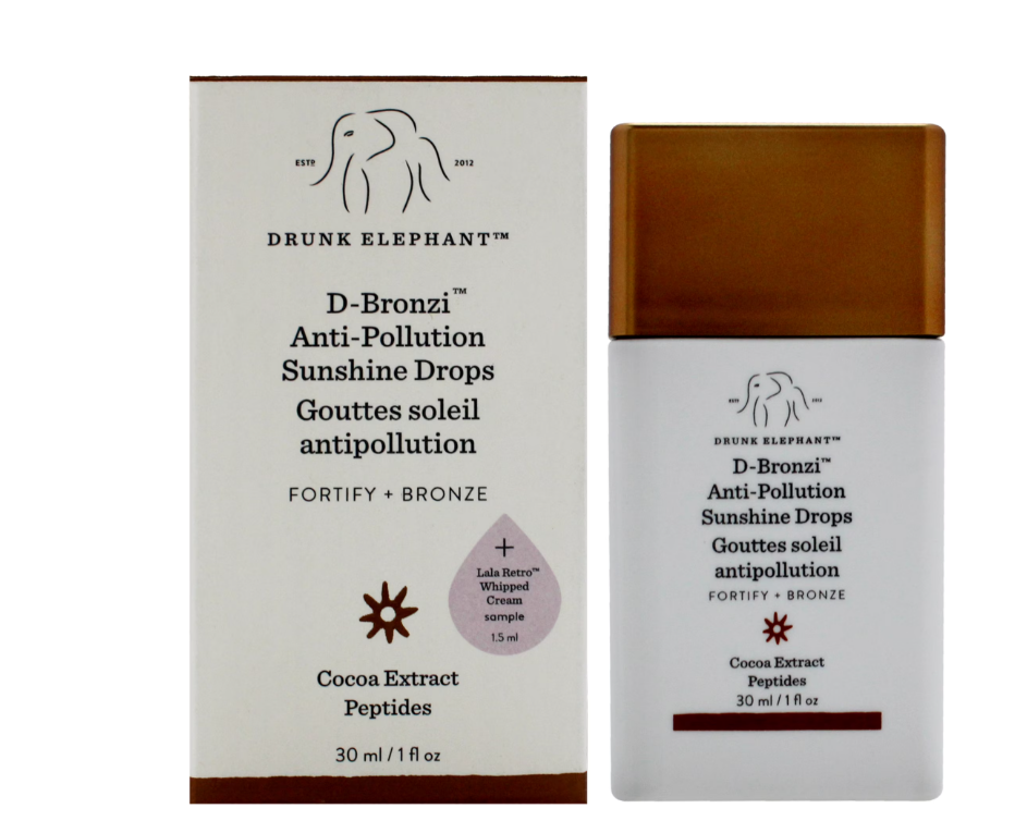 Drunk Elephant D-Bronzi Anti Pollution Sunshine Drops , 1 oz Drops