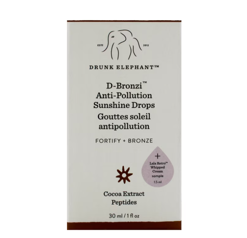 Drunk Elephant D-Bronzi Anti Pollution Sunshine Drops , 1 oz Drops