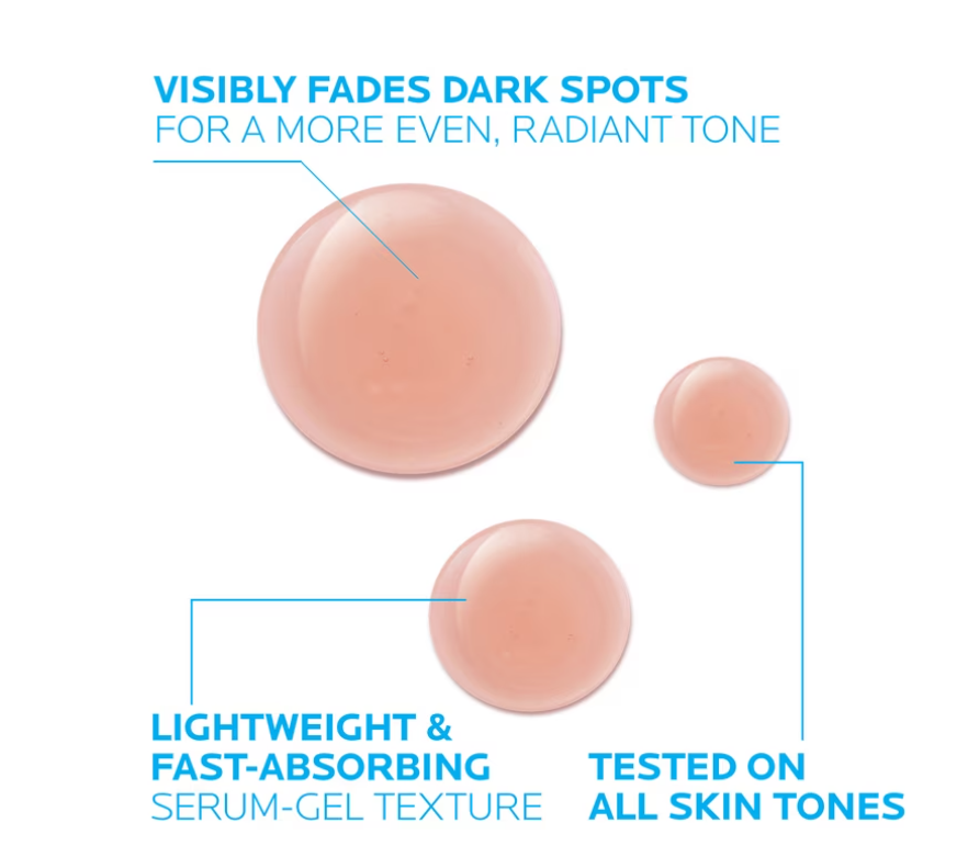 La Roche-Posay Mela B3 Melasyl + Niacinamide Anti Aging and Dark Spot Corrector Serum for Face, 1.0 fl oz